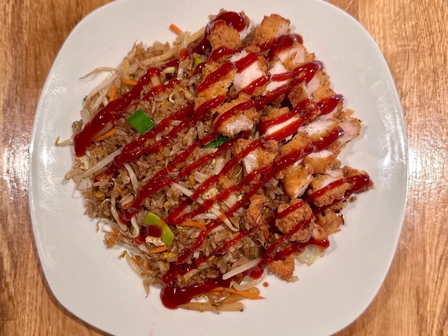 T1 – Gebratener Reis mit Chicken Tender